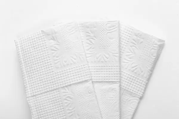 White paper napkins closeup (Flip 2019)