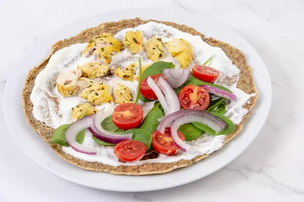 Whole Wheat Flour Tortillas with Chicken and Vegetables (Flip 2019)