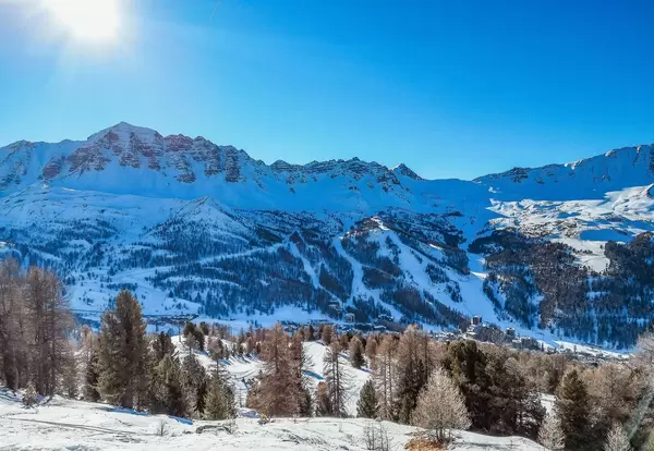Winter snowy landscape
