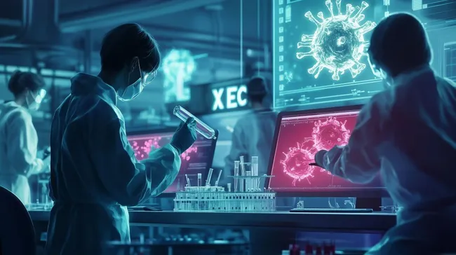 Wissenschaftler erforschen neuartiges Coronavirus im Labor