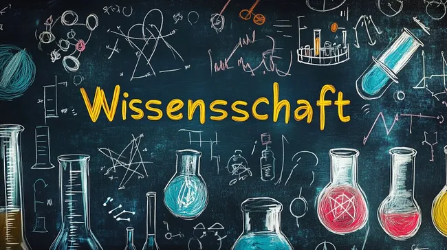 Wissenschaftliches Laborequipment und Chemielabor-Symbolik