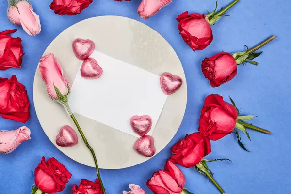 Women's Day mockup greeting card