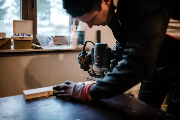 Wood Processing Planer Power Handwork Indoors