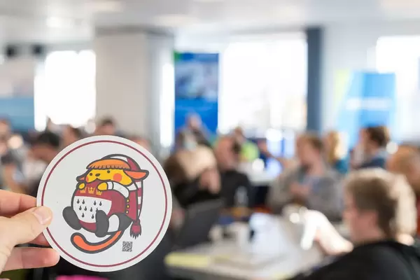 WordCamp 2017 cat sticker