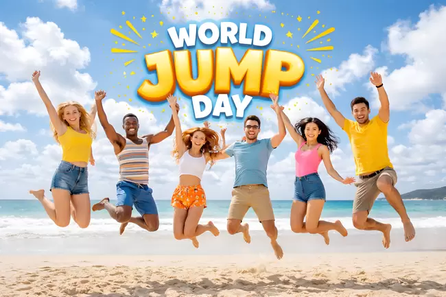 World Jump Day am 20. Juli