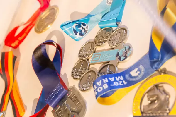 World Marathon Series medails