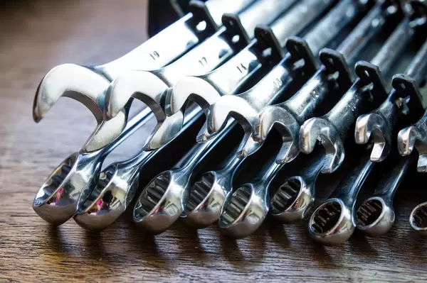 Wrench ratchet tool set