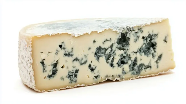 Würziger Blauschimmelkäse mit natürlichen Sporen