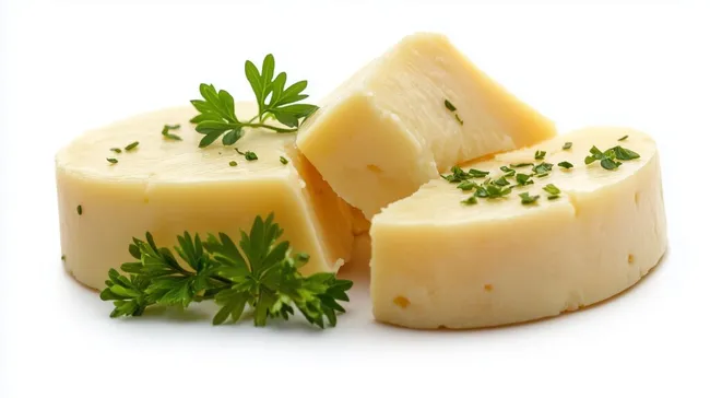 Würziger Käselaibchen mit grünen Kräutern