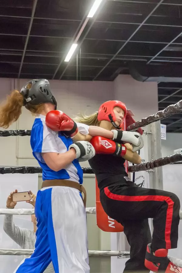 Wun hop kuen do sparring match