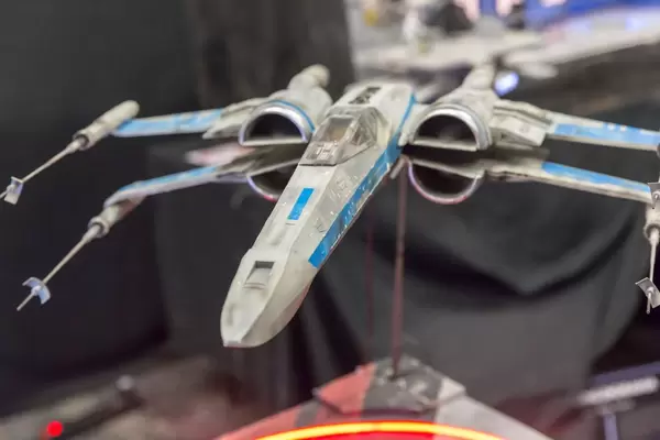 X-Wing Starfighter aus Star Wars. Spielzeug