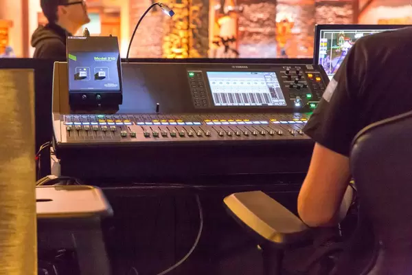 Yamaha Announcer's Console Model 210 - Gamescom 2017, Köln