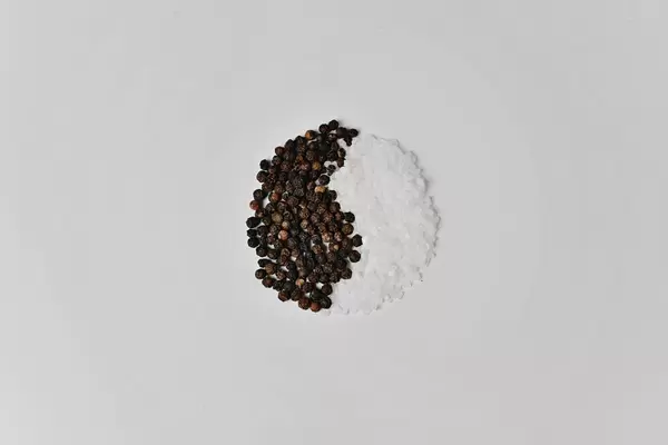 Ying and Yang from dressing