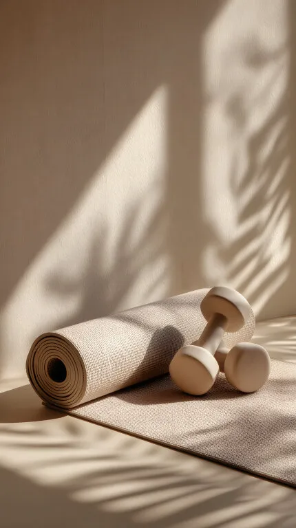 Yoga-Ausrüstung mit Schatten-Muster