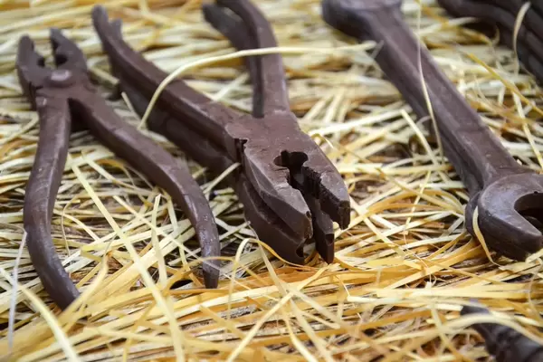 Zangen aus Schokolade