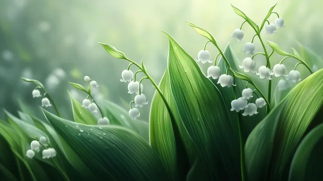Zarte Blüten in frischem Grün - Frühlingsstimmung im Foto