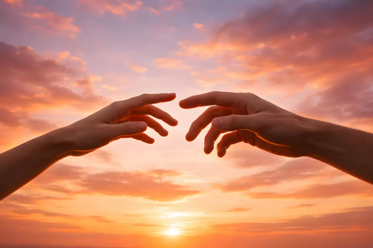 Zauberhafte Sonnenuntergangsilhouetten