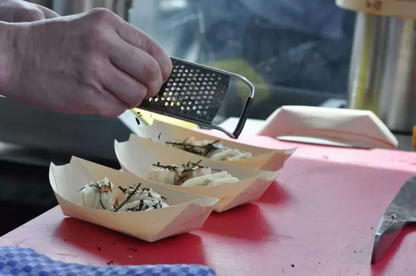 Zerriebener Trüffel