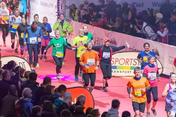 Ziellinie in Sicht - Frankfurt Marathon 2017