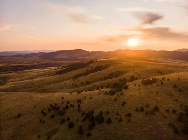 Zlatibor mountain in Serbia at sunset (Flip 2019)