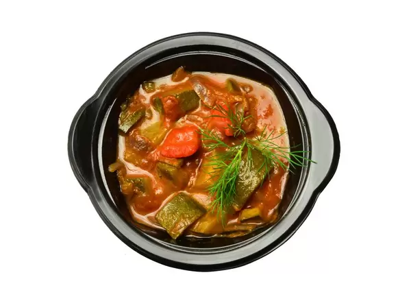 zucchini and red pepper