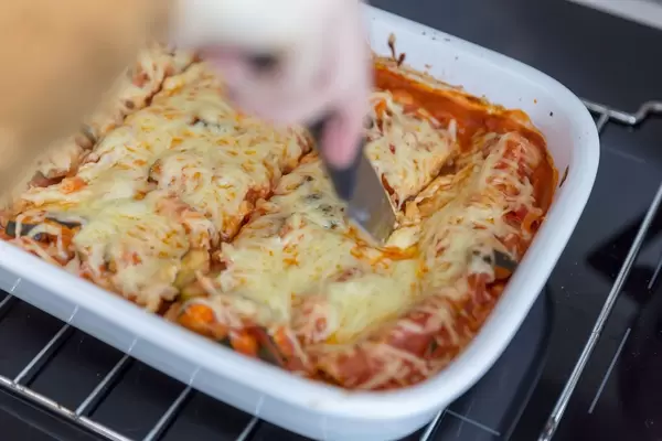 Zucchini-Gratin auf die gesunde Art