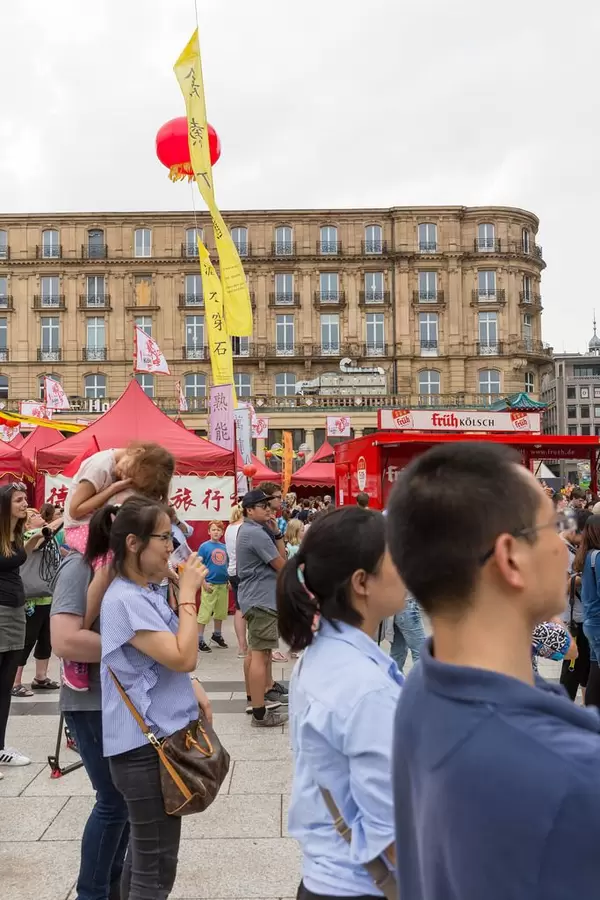 Zuschauer - Chinafest, Köln