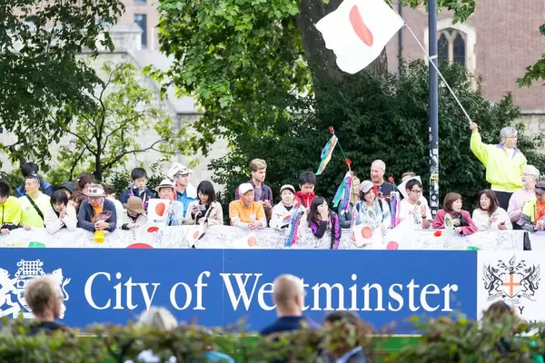Zuschauer (Marathon Finale) bei den  IAAF Leichtathletik-Weltmeisterschaften 2017 in London