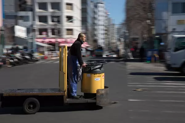 Zustelldienst - Tokyo, Japan