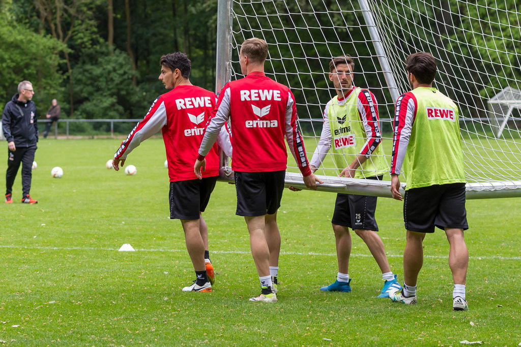 1. FC Köln beim Training