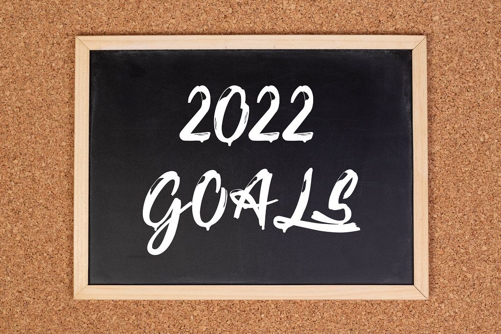 2022 goals on chalkboard - Creative Commons Bilder