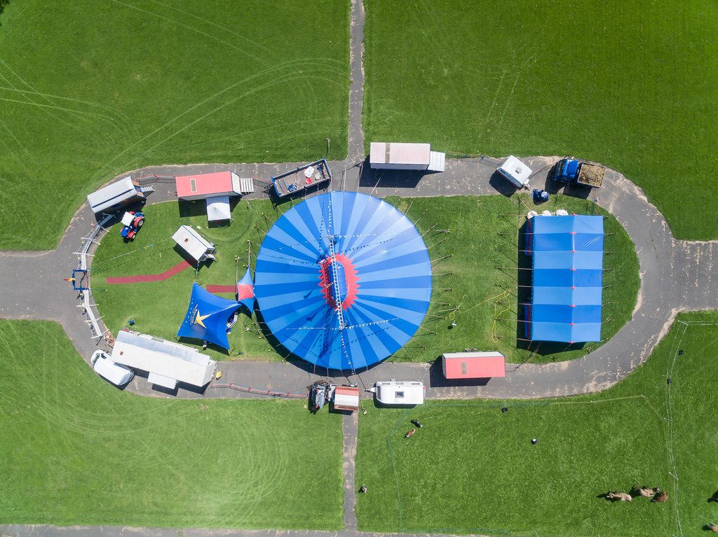 Aerial of Circus