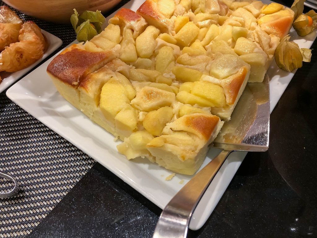 Apfelkuchen bei der Roscioli Bäckerei in Rom - Creative Commons Bilder