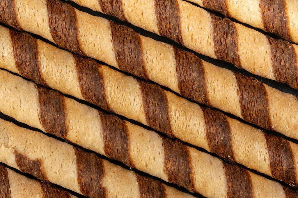 Background of Chocolate Sticks closeup (Flip 2019)