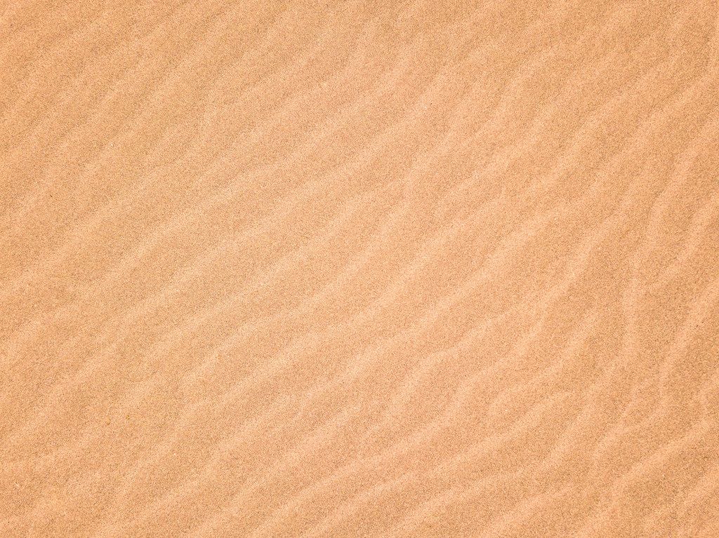Bird eye view of sand waves