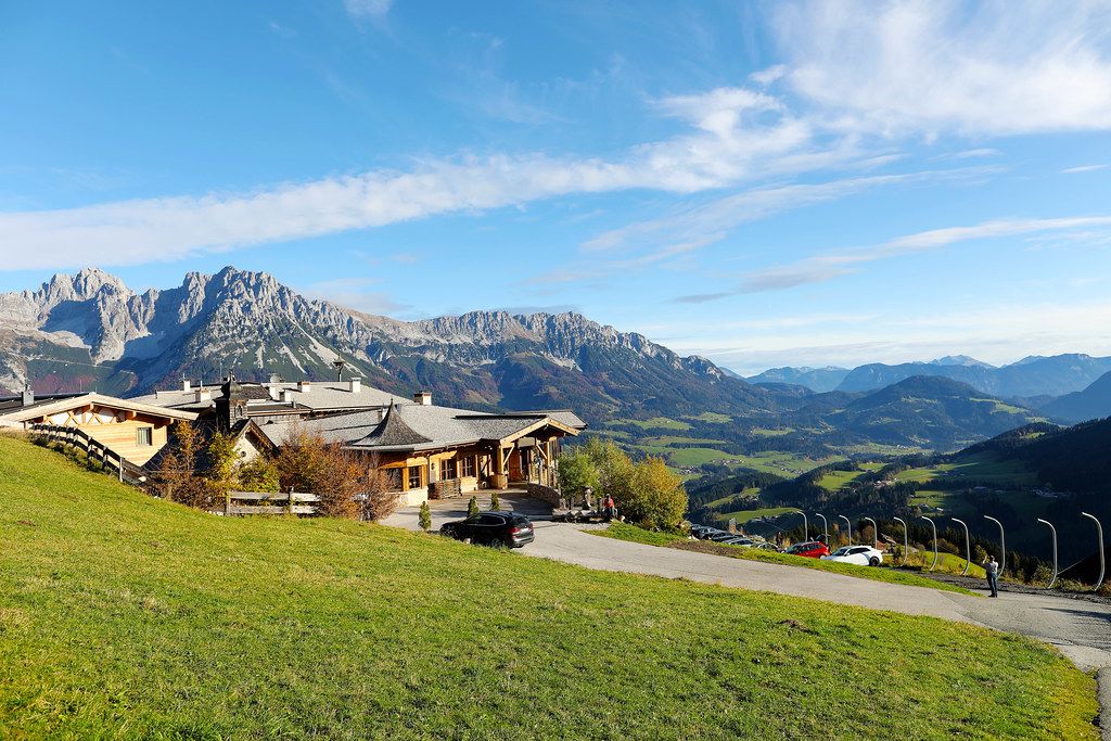 Brenneralm SkiWelt with panoramic view of Wilder Kaiser and Inn Valley (Flip 2019)