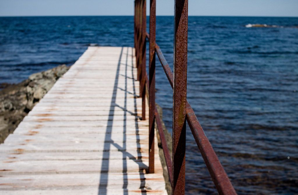 Bridge in Black sea