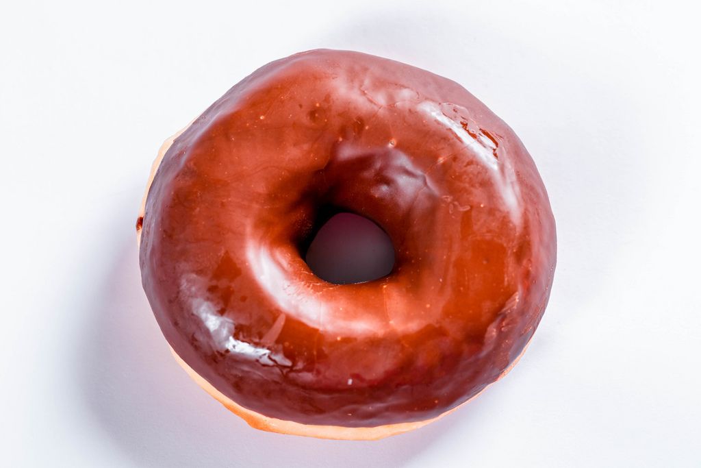 Chocolate-coated donut (Flip 2019) (Flip 2019) Flip 2019