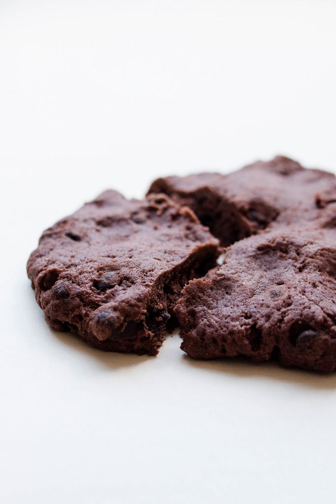 Close Up of Chocolate Cookie
