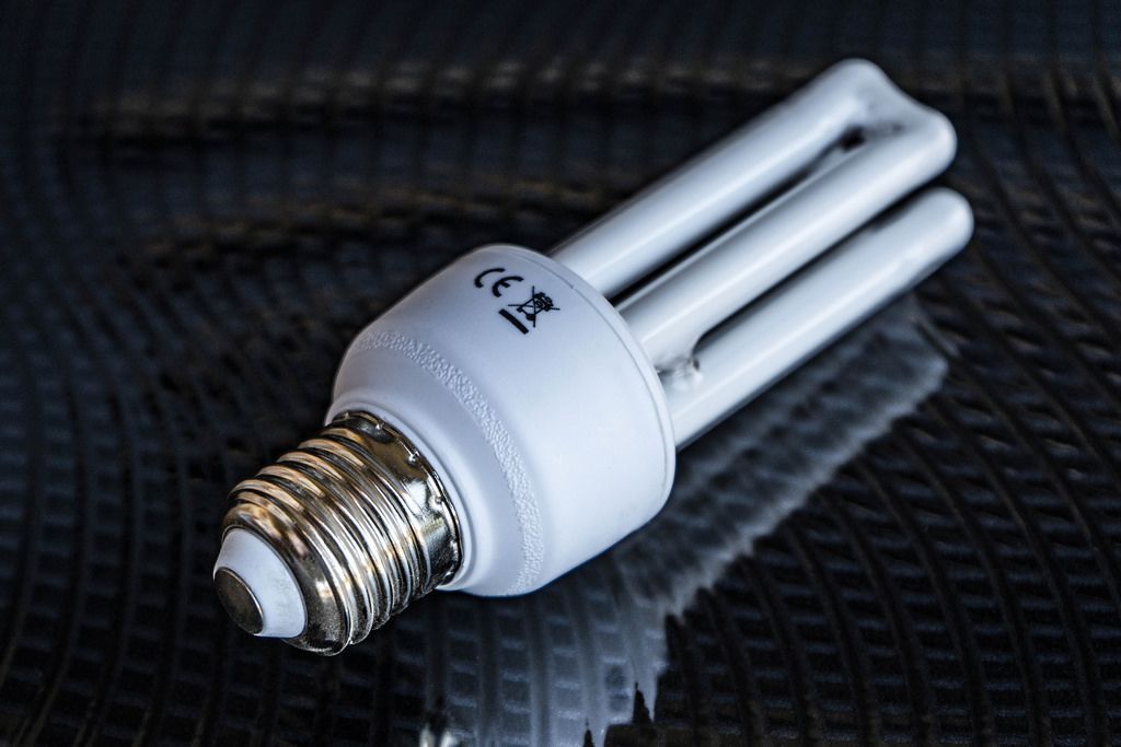 Close Up on the Compact Fluorescent Light Bulb
