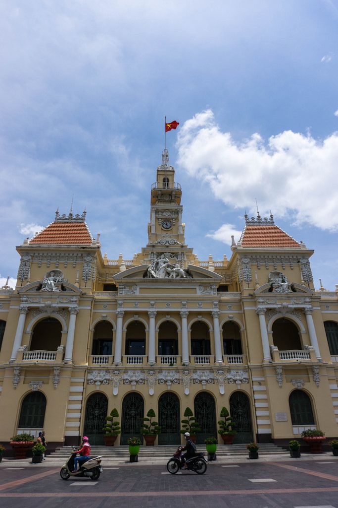 Das Gebäude des Ho Chi Minh Volkskomitees