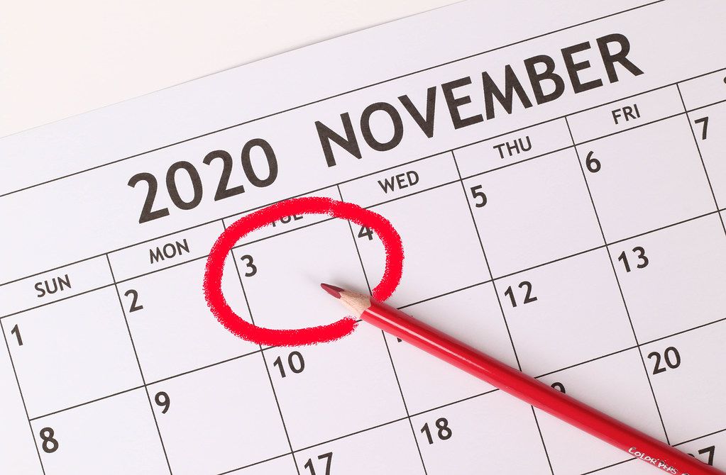 November 3rd date marked on calendar Creative Commons Bilder