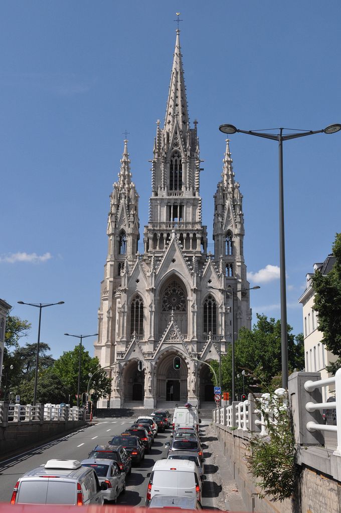 Die Liebfrauenkirche (Notre-Dame de Laeken) in Brüssel