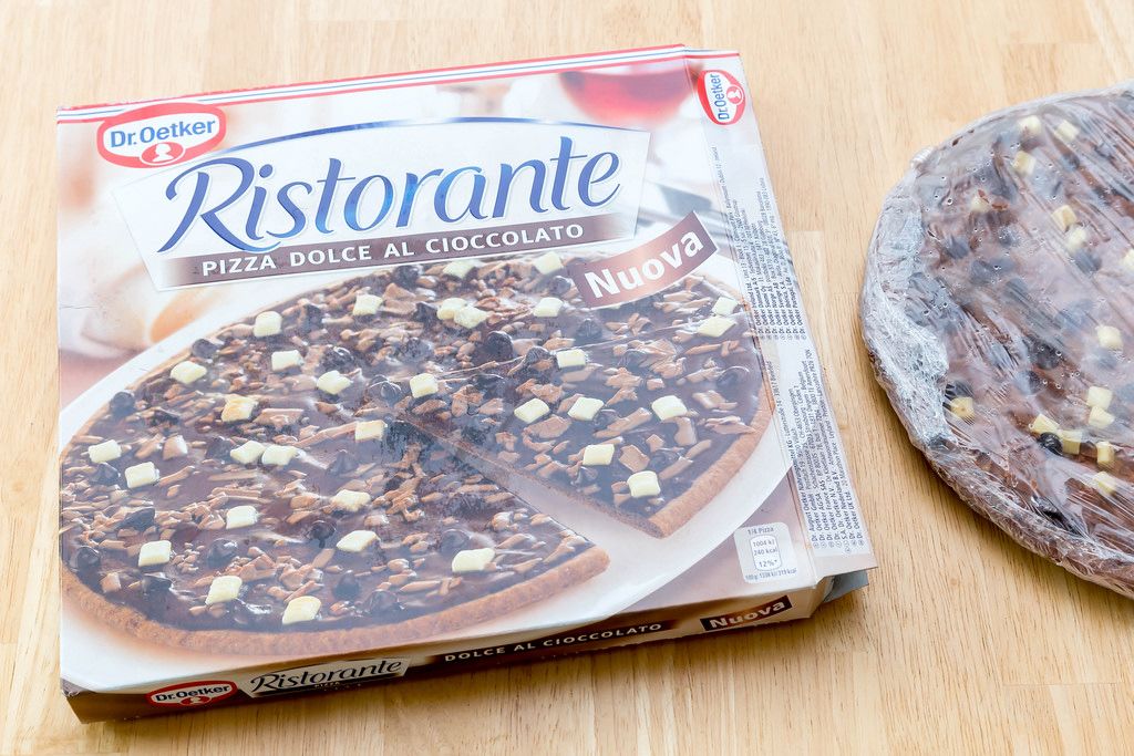 Dr. Oetker Ristorante Pizza Dolce al Cioccolato Schokoladenpizza