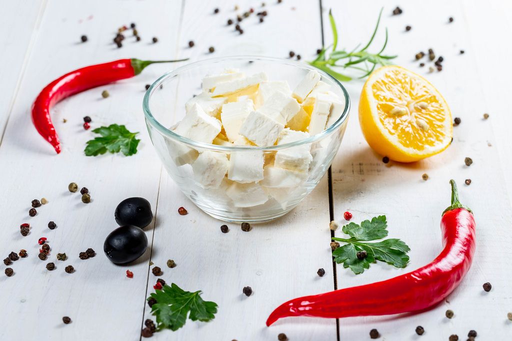 Feta cheese with spices, lemon and herbs (Flip 2019) (Flip 2019) Flip 2019