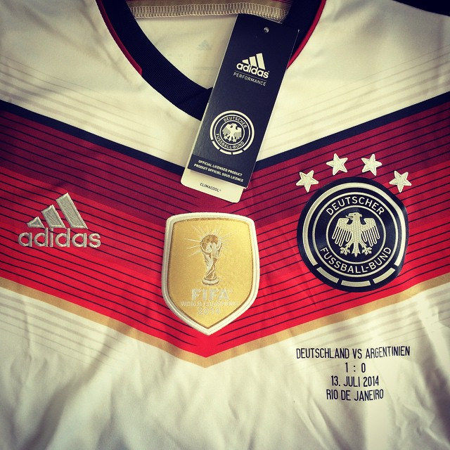 Finally arrived #GERARG #germany #dfb #adidas #worldcup #fifa