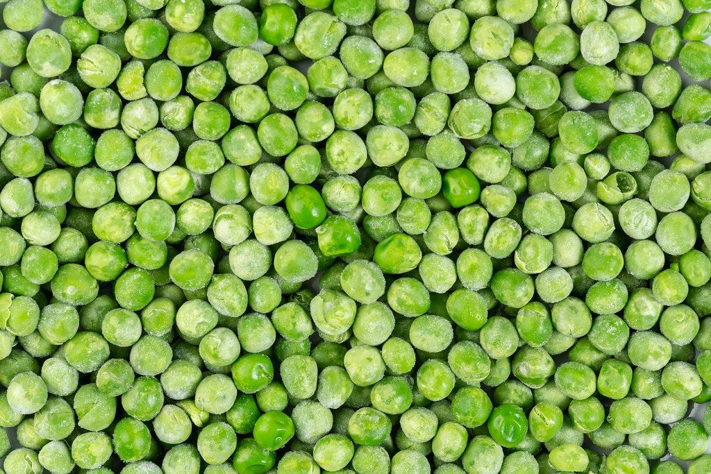 Frozen Green Peas background (Flip 2019)