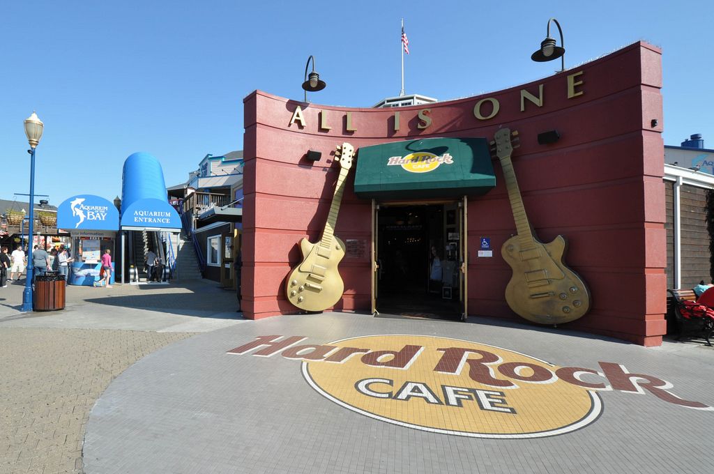 Hard Rock Cafe Am Hafen Von San Francisco Creative Commons Bilder