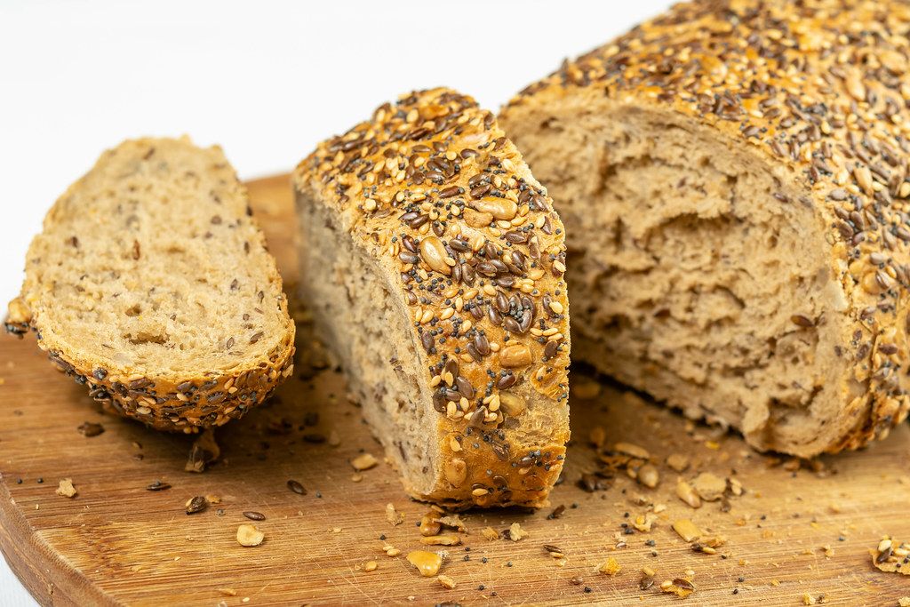 Healthy Chrono Bread with Sesame and Flax Seed