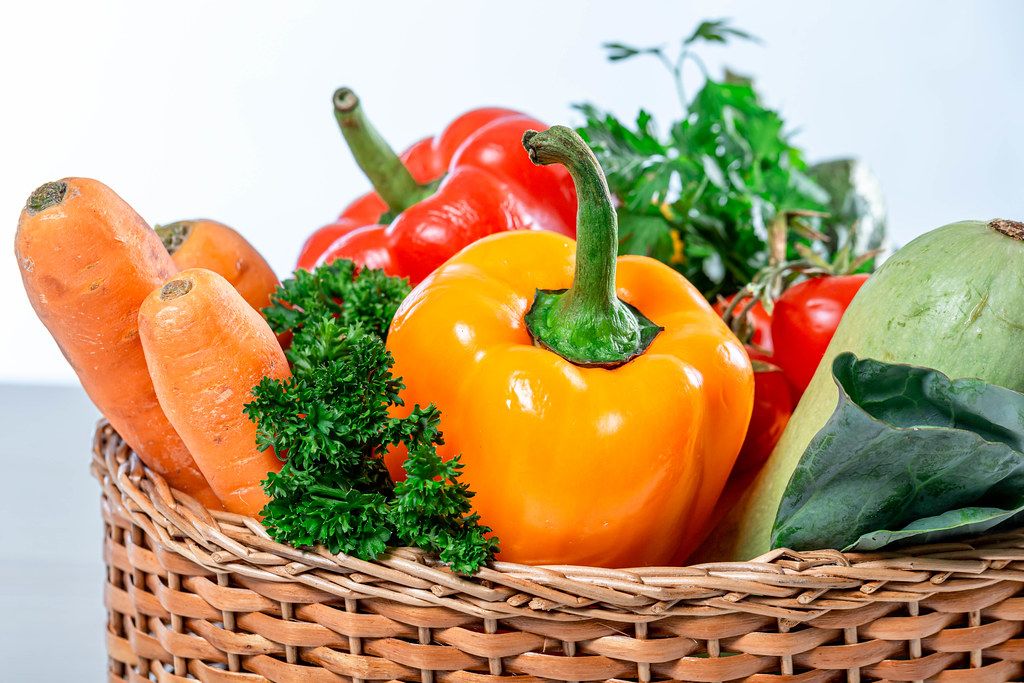 Healthy food concept - fresh ripe vegetables (Flip 2019)